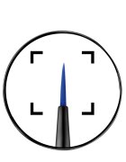 Bourjois Liner Pinceau дълготрайна очна линия цвят 04 Bleu Pop Art 25 мл.