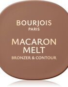 Bourjois Macaron Melt Bronzer & Contour бронзант и контурна пудра 2 в 1 цвят 01 Vanilla Foam 5 гр.