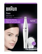 Braun Face 810 епилатор с четка за почистване за лице 1 бр.
