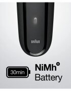 Braun Series 3 300 електрическа самобръсначка Black 1 бр.