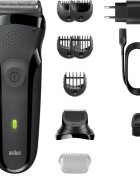 Braun Series 3 300 електрическа самобръсначка Black 1 бр.