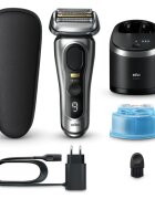 Braun Series 9 PRO+ 9567cc електрическа самобръсначка с почистваща и зарядна станция Silver 1 бр.