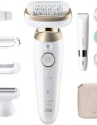 Braun Silk-épil 9 Flex SkinSpa 9-481 3D епилатор с изцяло подвижна глава за мокро и за сухо бръснене 1 бр.