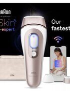 Braun Smart Skin Expert IPL7147 смарт IPL уред за отстраняване на косъмчета за тяло лице бикини зона и подмишници 1 бр.