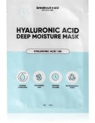 breakout + aid Hyaluronic Acid Deep Moisture Mask хидратираща платнена маска с хиалуронова киселина 34 гр.