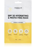 breakout + aid SPF 30 Hydrating & Protecting Mask хидратираща платнена маска с витамин Е 34 гр.