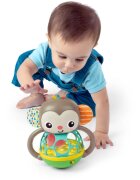Bright Starts Grab & Giggle Monkey™ играчка за подреждане 6 m+ 1 бр.