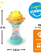 Bright Starts Just for Sun електронна дрънкалка с мелодия 6 m+ 1 бр.