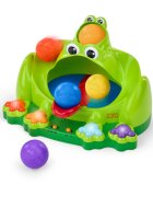 Bright Starts Poppin' Ball Frog играчка за подреждане с мелодия 6 m+ 1 бр.