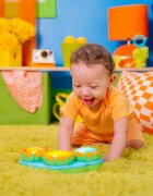 Bright Starts Safari Beats играчка за подреждане с мелодия 3 m+ 1 бр.