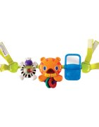 Bright Starts Tiger Bar контрастна играчка за окачане с мелодия 0 m+ 1 бр.