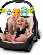 Bright Starts Tiger Bar контрастна играчка за окачане с мелодия 0 m+ 1 бр.