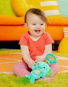 Bright Starts Tug Tunes контрастна играчка за окачане с мелодия 1 бр.