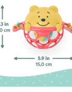 Bright Starts Winnie the Pooh Jingle & Shake Oball дрънкалка 0m+ 1 бр.