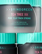 BRINGGREEN Tea Tree Cica Pore Clay Pack Strong маска-крем за мазна кожа склонна към акне 100 гр.
