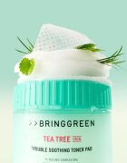 BRINGGREEN Tea Tree Cica Trouble Soothing Toner Pad тонизиращи възглавнички с успокояващ ефект 90 бр.