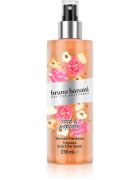 Bruno Banani Sweet Fantasy Rose & Popcorn парфюмиран спрей за тяло за тяло и коса за жени 250 мл.