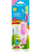 Brush Baby BabySonic електрическа четка за зъби за деца 0 – 36 месеца Pink 1 бр.