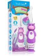 Brush Baby WildOnes WildOne електрическа четка за зъби + 2 резервни глави за деца Hippo 1 бр.