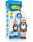 Brush Baby WildOnes WildOne електрическа четка за зъби + 2 резервни глави за деца Penguin 1 бр.