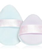 BrushArt Accessories 2-in-1 Powder and make-up puff set велурен тампон за пудра 2 бр.