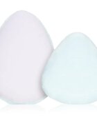 BrushArt Accessories 2-in-1 Powder and make-up puff set велурен тампон за пудра 2 бр.