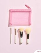 BrushArt Basic On-the-go Glam mini make-up brush set комплект за пътуване с четки и чантичка мини