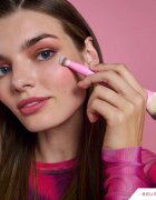 BrushArt Double Duty Concealer & Foundation brush Четка за фон дьо тен и коректор двустранен 1 бр.