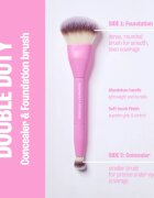 BrushArt Double Duty Concealer & Foundation brush Четка за фон дьо тен и коректор двустранен 1 бр.