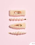 BrushArt Gift for You Pearl hair clip set фиби за коса