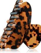 BrushArt Hair Claw clip щипка за коса Tortoise shell dark 1 бр.