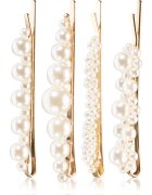 BrushArt Hair Pearl clips фиби за коса 4 бр.