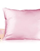 BrushArt Hair Satin pillowcase калъфка за възглавница сатен Candy Pink 50x60 см