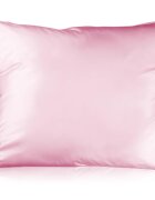 BrushArt Hair Satin pillowcase калъфка за възглавница сатен Candy Pink 50x60 см