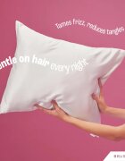 BrushArt Hair Satin pillowcase калъфка за възглавница сатен Candy Pink 50x60 см