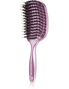 BrushArt Hair Vent blowdry hairbrush with boar bristles Четка за коса с влакна от найлон и глиган Large 1 бр.
