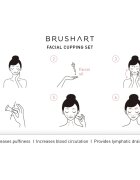 BrushArt Home Salon Facial cupping set комплект за оформяне на лицето
