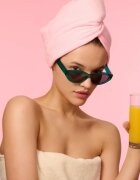 BrushArt Home Salon Hair towel хавлия За коса Pink