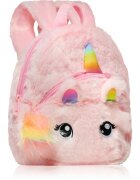 BrushArt KIDS Fluffy unicorn backpack Small детска раница Pink (20 x 23 cm) 1 бр.