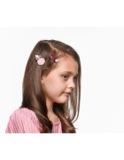 BrushArt KIDS Little princess hair clip set фиби за коса Pink