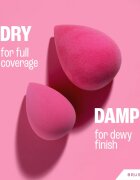 BrushArt Make-up Sponge Drop гъбичка за фон дьо тен във формата на капка 1 бр.