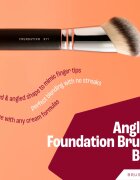 BrushArt Professional B11 Angled foundation brush Четка за грим B11 1 бр.