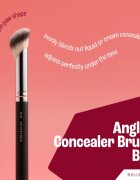 BrushArt Professional B12 Angled concealer brush четка за коректор B12 1 бр.