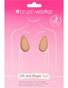 Brushworks Assorted Complexion лепяща лента за гърди 3 бр.