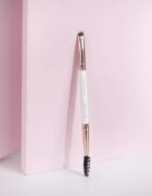 Brushworks Double Ended Brow Brush четка за оформяне на вежди с четка 1 бр.