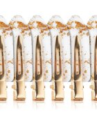 Brushworks Gold Flake No Crease Clips фиби за коса прозрачно 6 бр.