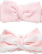 Brushworks Makeup Headbands козметична лента за глава с панделка