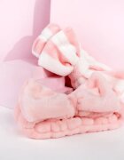 Brushworks Makeup Headbands козметична лента за глава с панделка