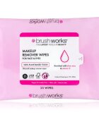 Brushworks Makeup Remover Wipes кърпички за почистване на грим 25 бр.