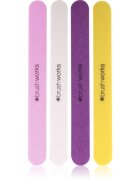 Brushworks Nail Files Coloured комплект пили за нокти за нокти